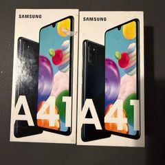 Samsung A41,64gb (irish Stock) Brand New Opened Box DUAL SIM  Receipt