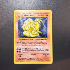Base Set Shadowless Ninetails for sale