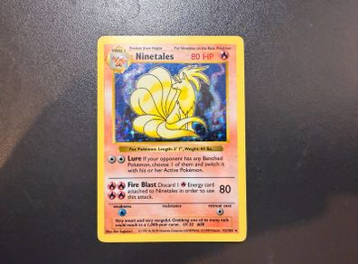 Base Set Shadowless Ninetails for sale