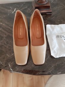 Ladies Roland Cartier Taupe shoes Size 37