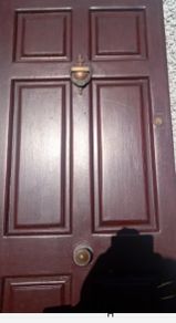 Solid Teak Hall door