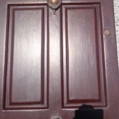 Solid Teak Hall door