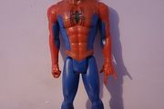 Spiderman and Batman action figures