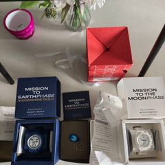 Swatch moon watches