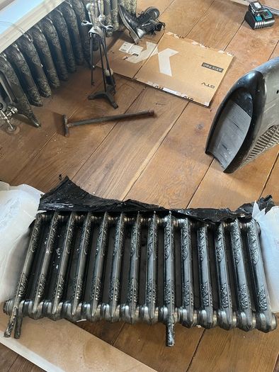 antique cast iron Radiators