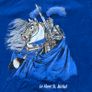 Girls boys T-shirt with the knight 7-8yo Image 2