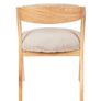 Oak Dining Armchair Plush Upholstered. Any Colouir or material Image 9