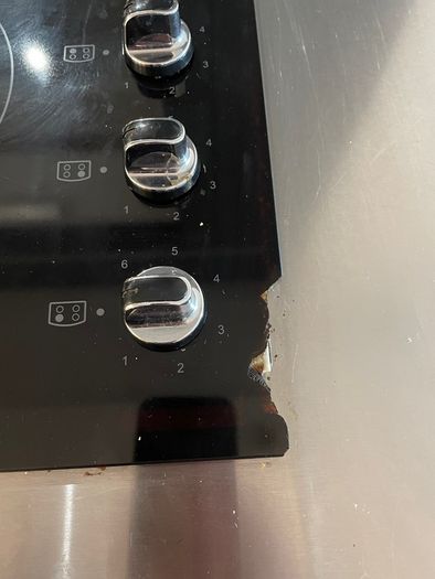 Stainless Table w Induction Hob