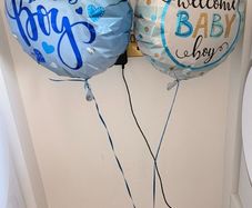 Baby boy balloons