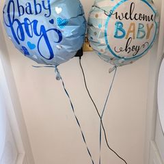 Baby boy balloons