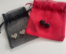2 pairs of Vintage Clip On Earrings