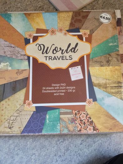 craft paper and fabric