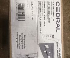 Cedral clips