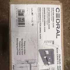 Cedral clips