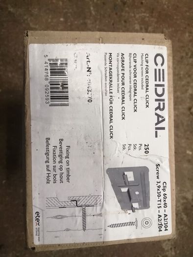 Cedral clips