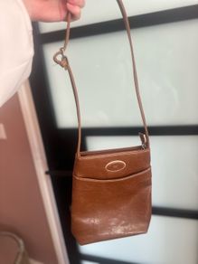 Brown Vintage Tommy Hilfiger Cross body bag