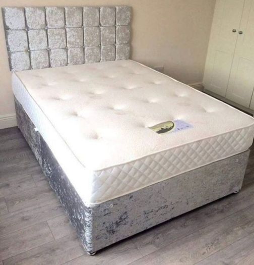 King size High-quality Divan Bed with Mattress and Drawers included