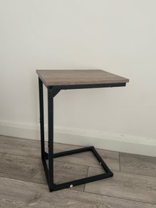 C Shaped Side Table