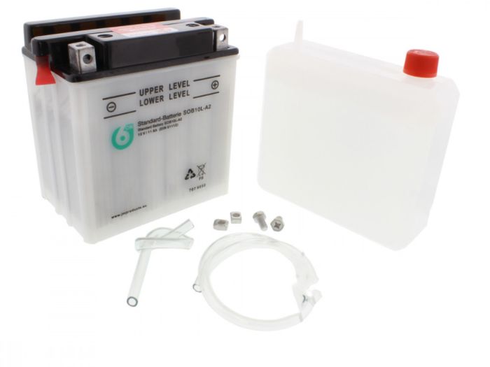 Battery Motorcycle Yb10l-a2 6-on