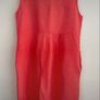 dress bnwt size small coral linen dress with pockets blue orchid brand Image 10