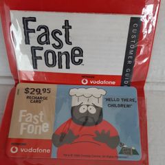 call card Vodafone 1999 in original wallet with instructions