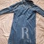 denim coat river island Image 2
