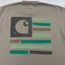Khaki Carhartt WIP SS Medley State T-Shirt Image 6