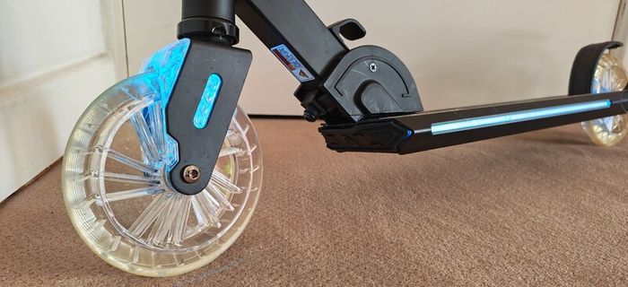 Kids scooter with lights