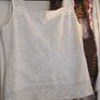 Sleeveless Off-white/cream Top Image 2