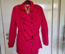 Womens Tommy Hilfiger Pink Coat