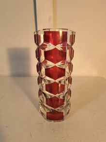 French Studio Glass Vase