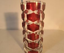 French Studio Glass Vase