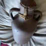 Vintage Greek Terracotta Vase Image 2