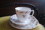 Crown English porcelain trio