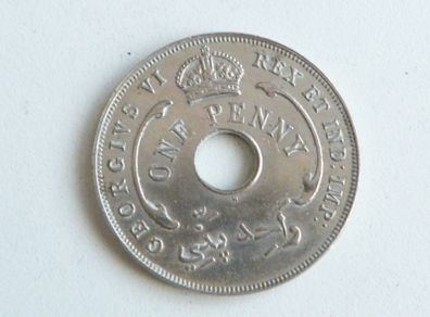 British West Africa penny