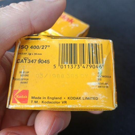 Job lot  Vintage Expired Film Lot