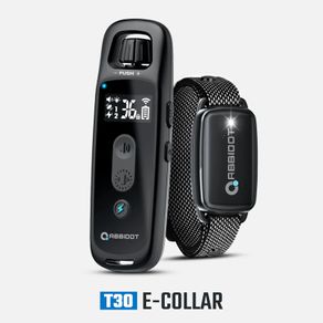 ABBIDOT T30 Dog Training Collar Electric Shock Strap for Large Dogs 3000ft 900m Canine Equipment Supplies No Bark Accessories