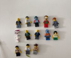 lego mixed minifigures x 13