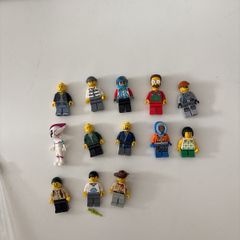 lego mixed minifigures x 13