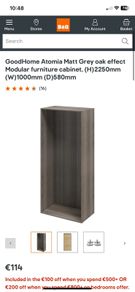 B and q wardrobe cabinet