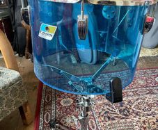 Vintage Ludwig Vistalite 13x9  Blue Acrylic Concert Tom - open to offers