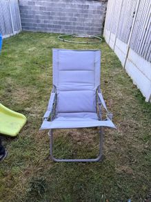 two garden chairs