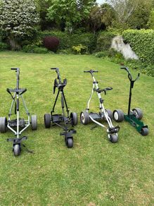 golf trolleys - electric