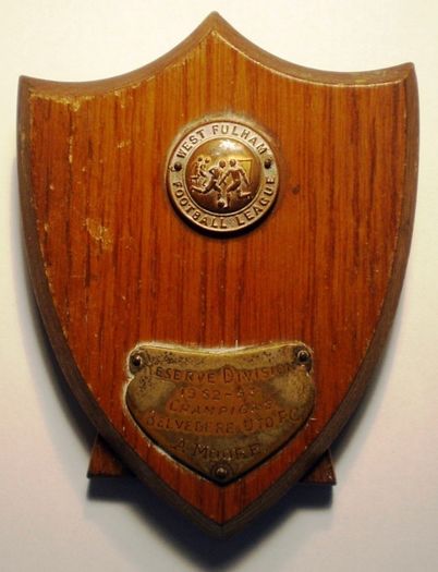 medals uk football soccer 1950 west Fulham football division