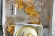 medela swing pump and feed set