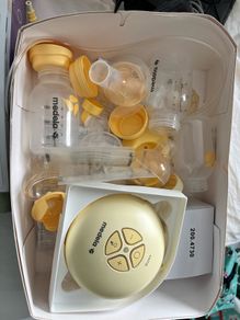 medela swing pump and feed set