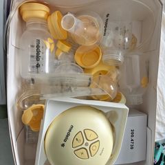 medela swing pump and feed set
