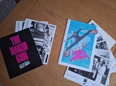 The Naked Gun & The Naked Gun 2 1/2 movie press kits