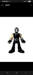 Imaginext dc heroes batman baddie Bane action figure . 2.5 inches