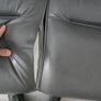 Sofa two seater and electric recliner leather Image 10
